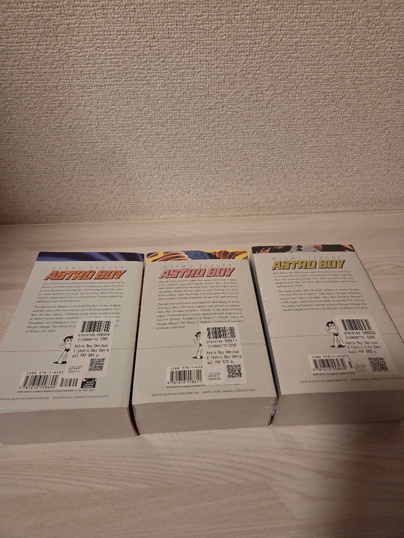 洋書 Astro Boy Osamu Tezuka omnibus 1,2,3 Set
