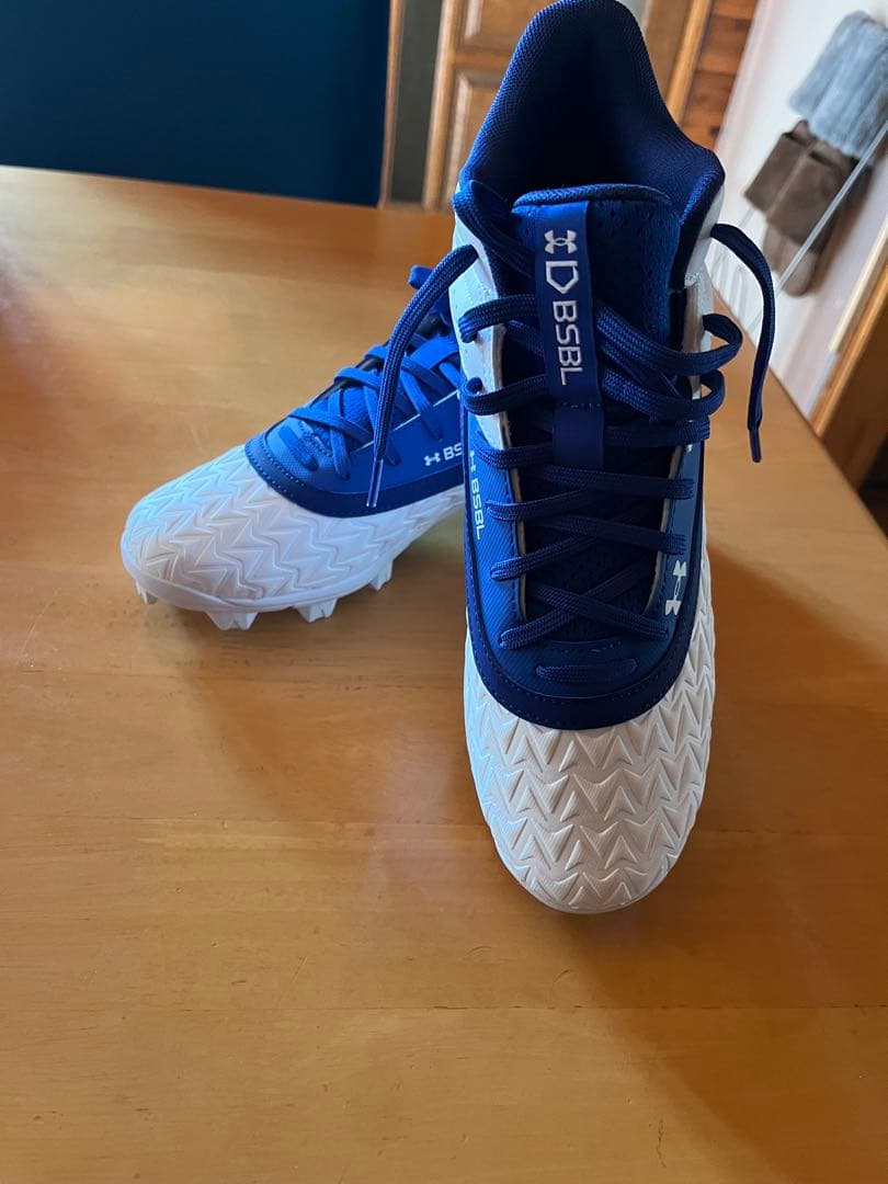 Under Armour DSBL スパイク 青/白