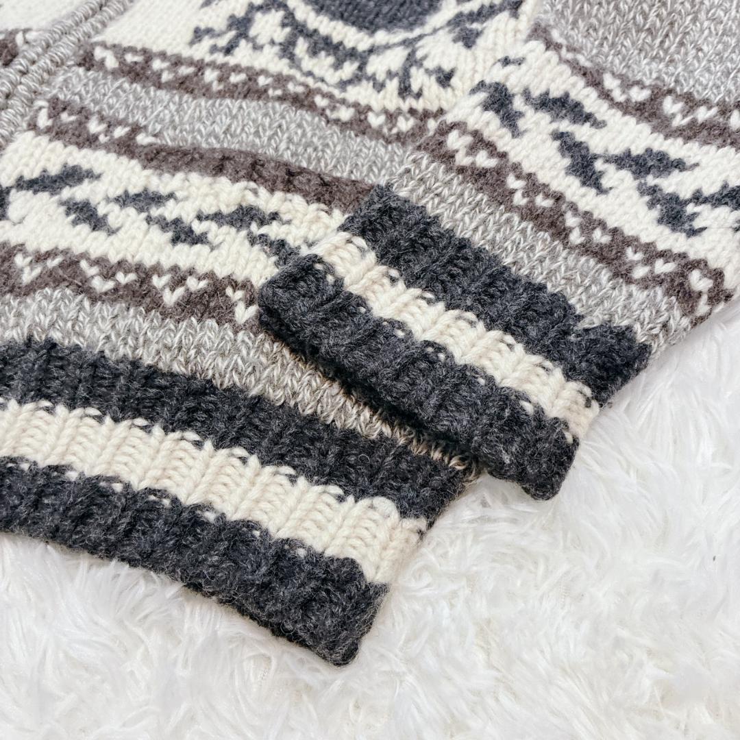 初期タグ CHAPS RALPH LAUREN 80s カウチンニット バード