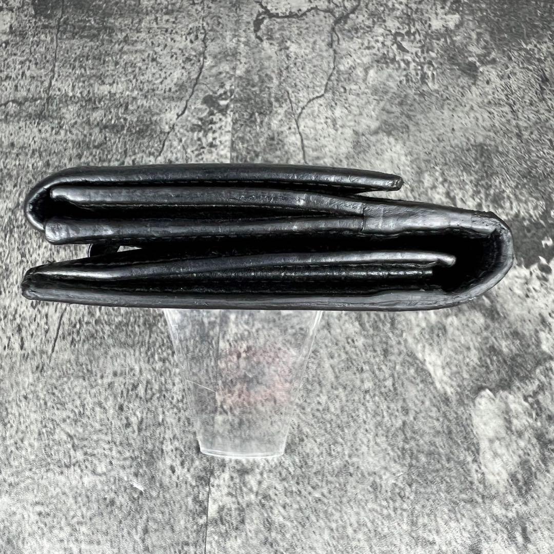 GUCCI グッチ GGキャンバス レザー シェリーライン 長財布 ブラック