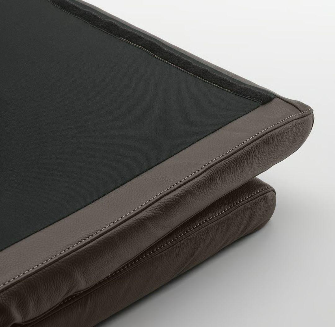 お値下げ☆極美品【IKEA】イケアポエング　牛革パーソナルチェア　ダークブラウン