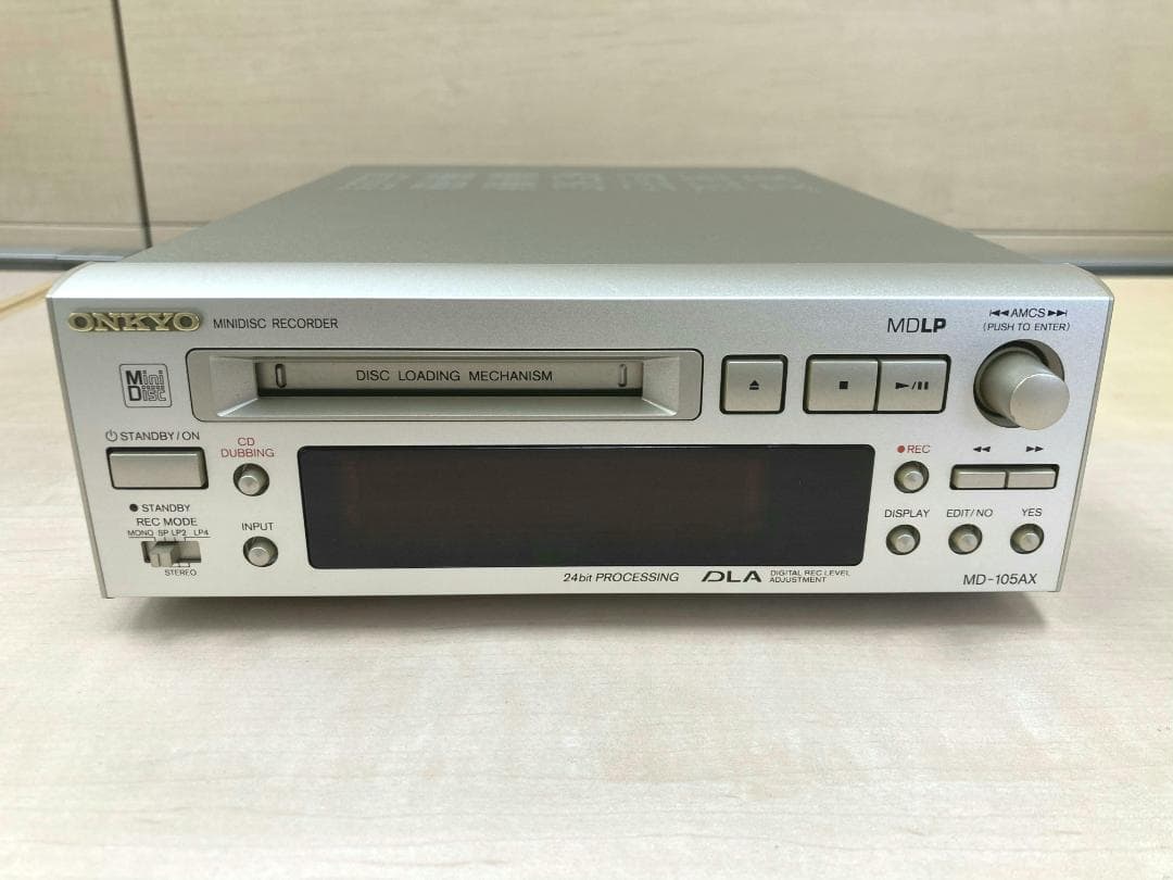 ★整備済み★ONKYO　MD-105AX　MDレコーダー　動作良好　上美品