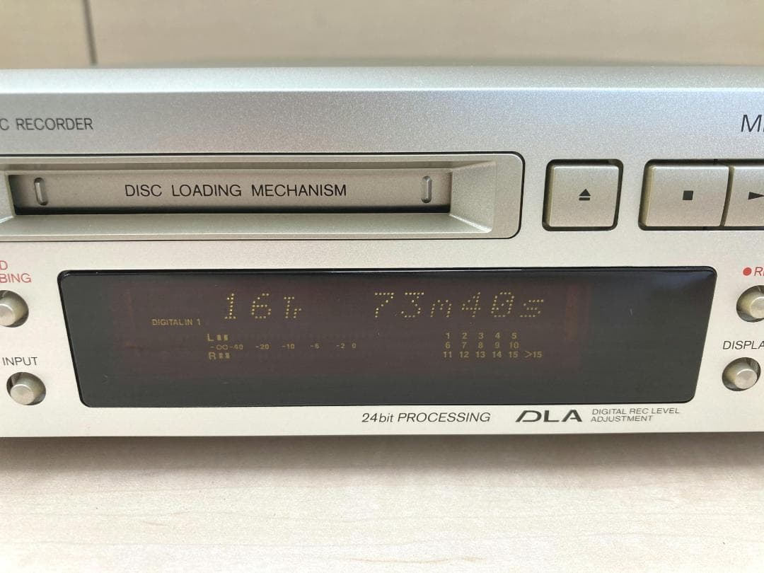 ★整備済み★ONKYO　MD-105AX　MDレコーダー　動作良好　上美品