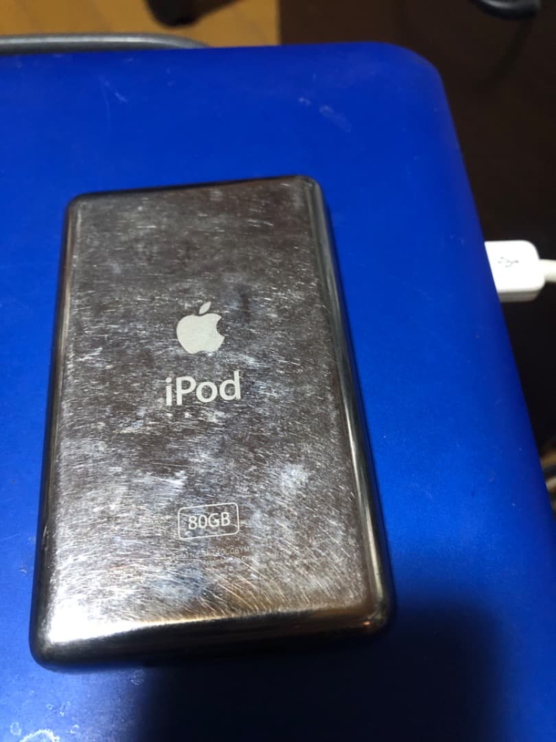 iPod Classic 第6世代80GB　液晶欠陥　電池新品