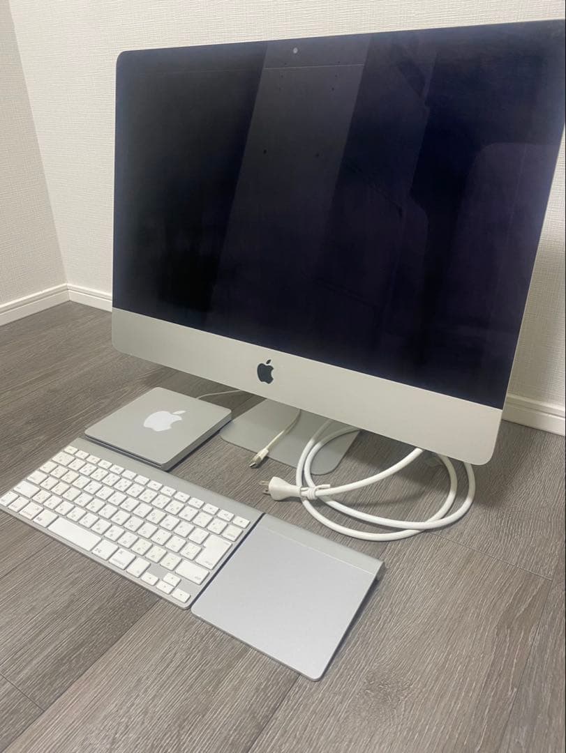 Apple iMac シルバー キーボード　トラックパッド　CDドライブ　セット