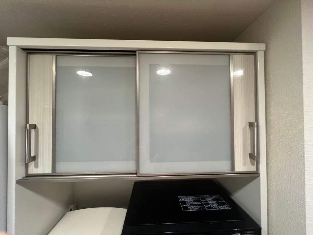 ニトリ 食器棚 キッチンボード ポスティア100 ホワイト