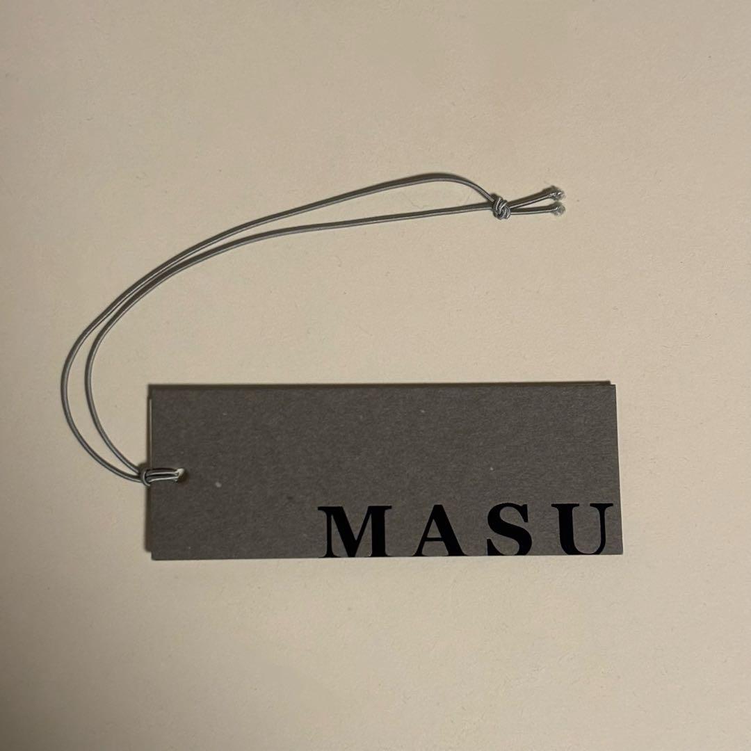 バッグ MASU 25AW LEATHER CAKE MINI BAG BLACK