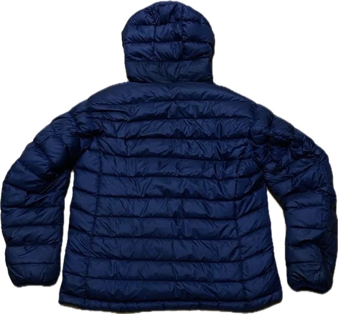 モンベル 1101492 コロラドパーカ リバーシブル ダウンジャケットL黒x紺