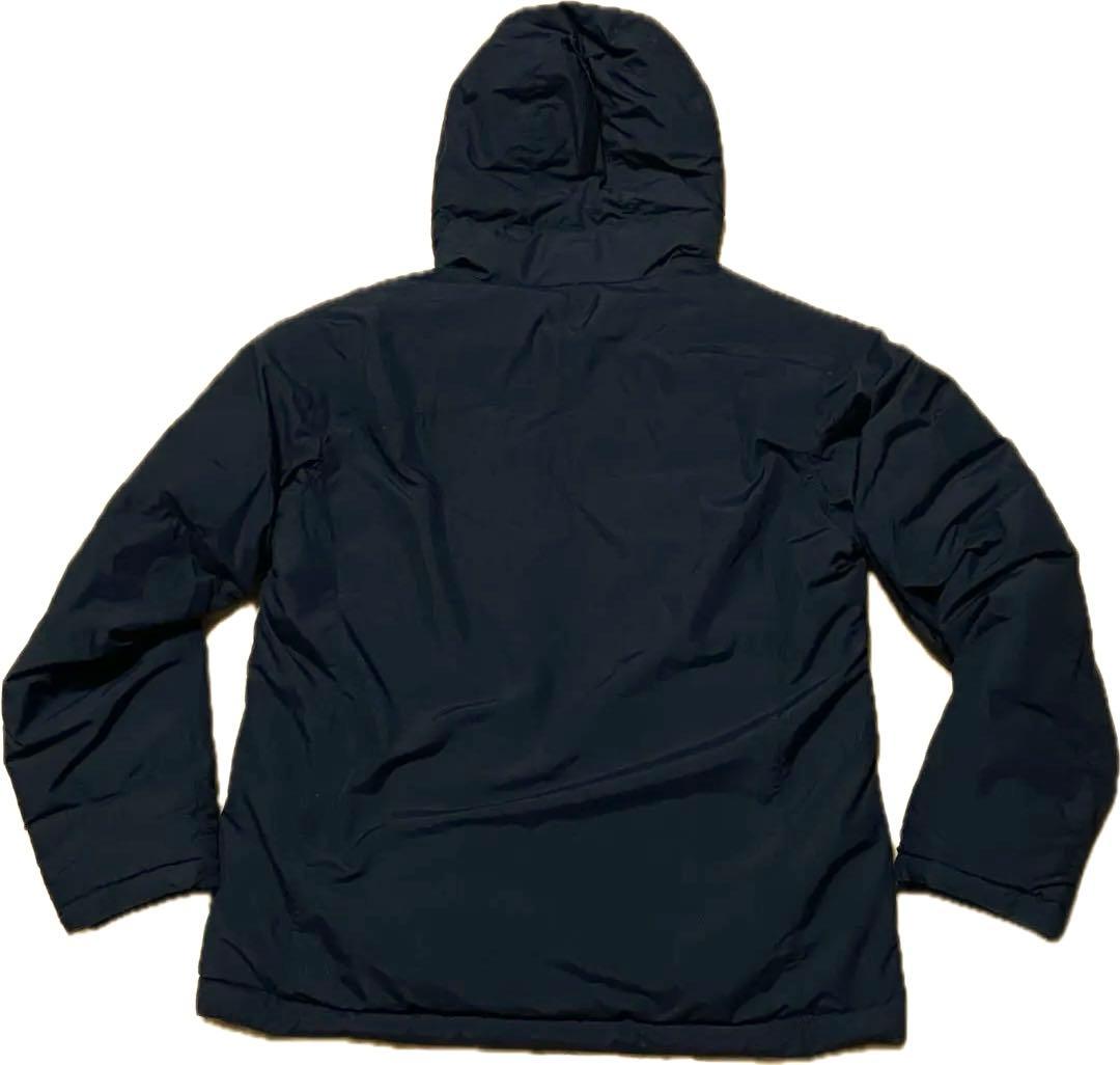 モンベル 1101492 コロラドパーカ リバーシブル ダウンジャケットL黒x紺