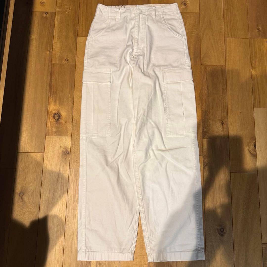美品☆ロンハーマンビンテージ　ホワイト カーゴパンツ　Sサイズ