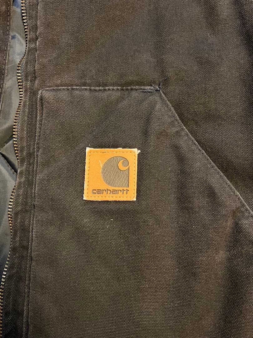 カーハート　ベスト　ブラック