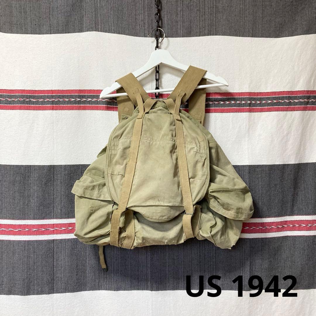 暇人様 WW2 40s US.ARMY Cotton Canvas Bag