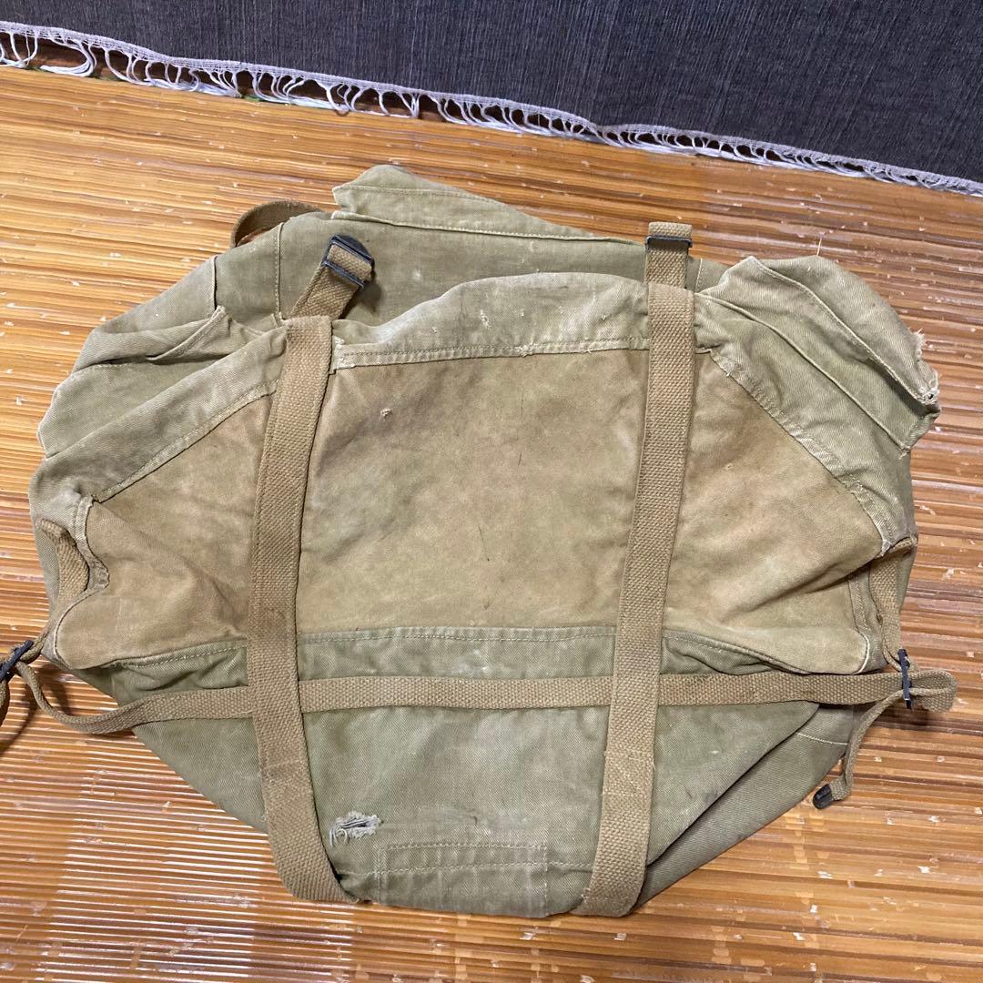 暇人様 WW2 40s US.ARMY Cotton Canvas Bag