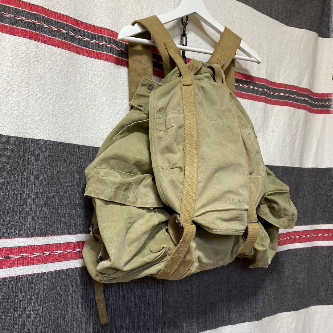 暇人様 WW2 40s US.ARMY Cotton Canvas Bag