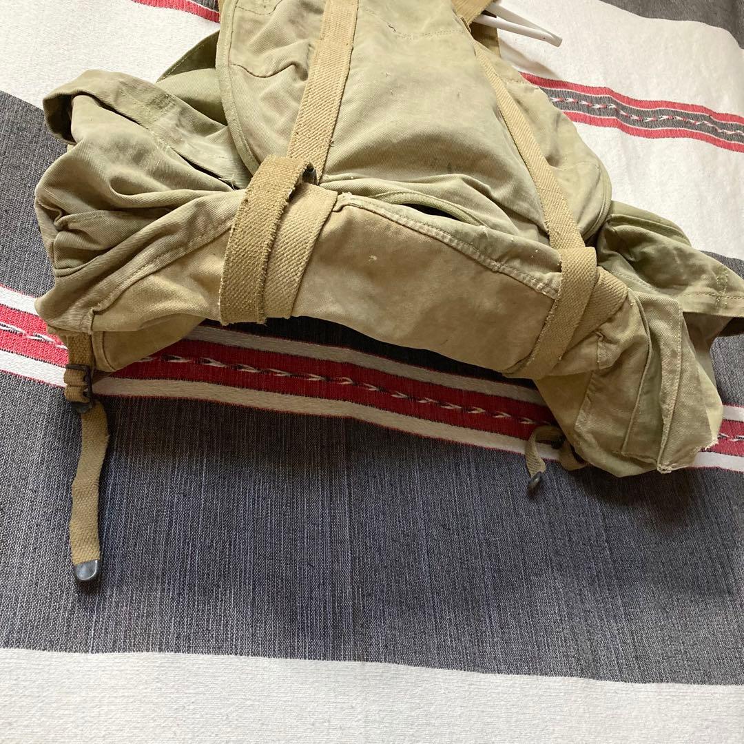 暇人様 WW2 40s US.ARMY Cotton Canvas Bag