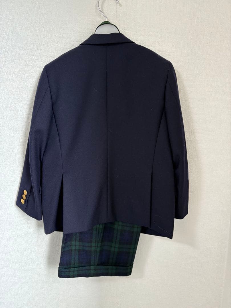ラルフローレン 120サイズ　濃紺ダブル　セットアップ　美品