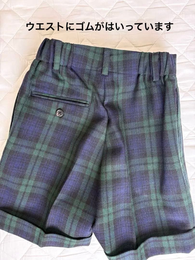 ラルフローレン 120サイズ　濃紺ダブル　セットアップ　美品