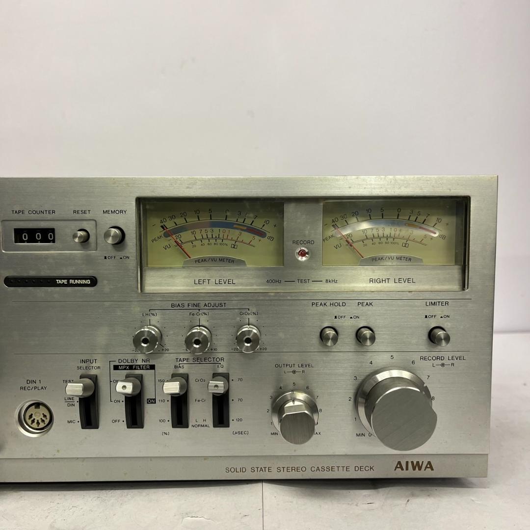 シ*ー様 【動作未確認】AIWA AD-7800 ステレオカセットデッキ