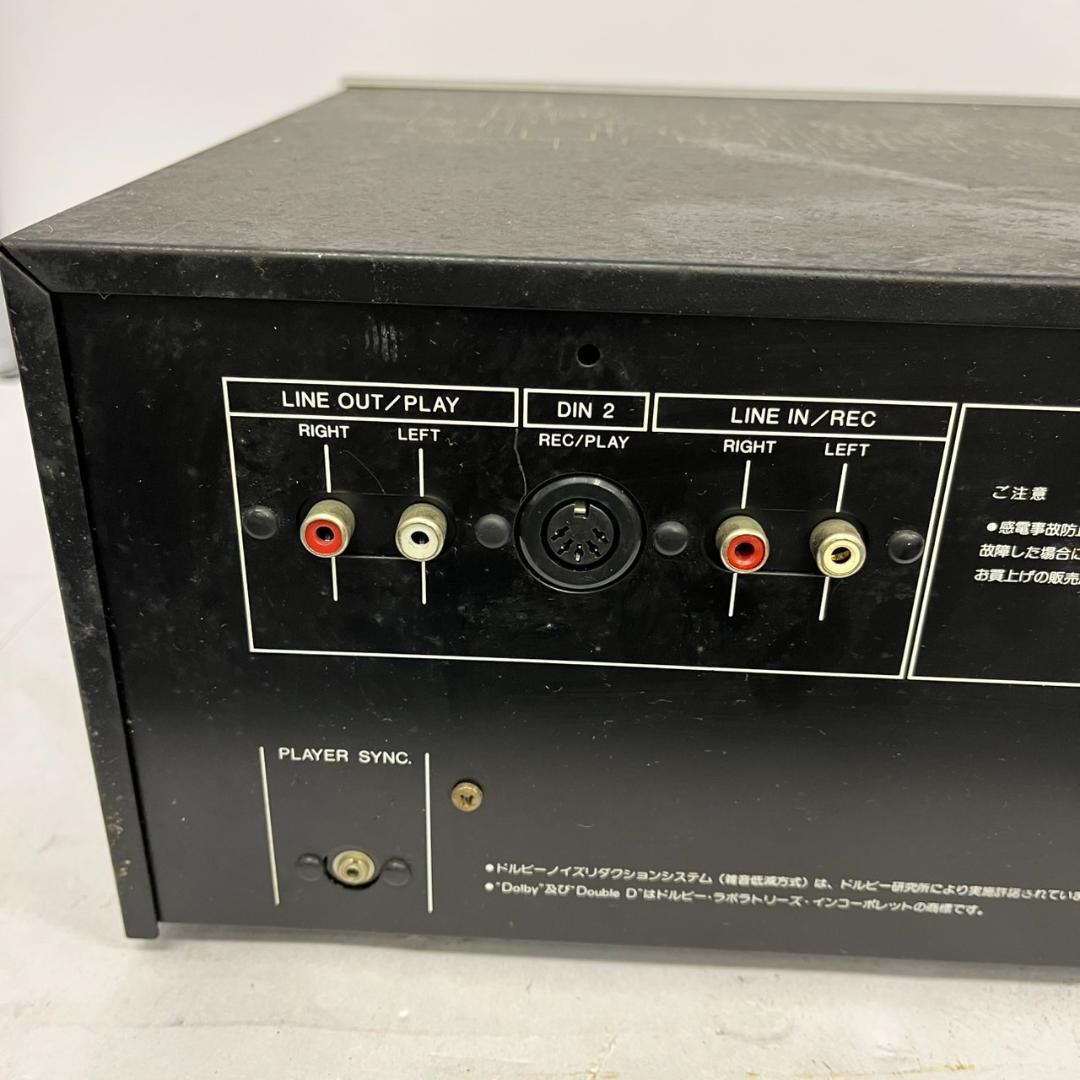 シ*ー様 【動作未確認】AIWA AD-7800 ステレオカセットデッキ