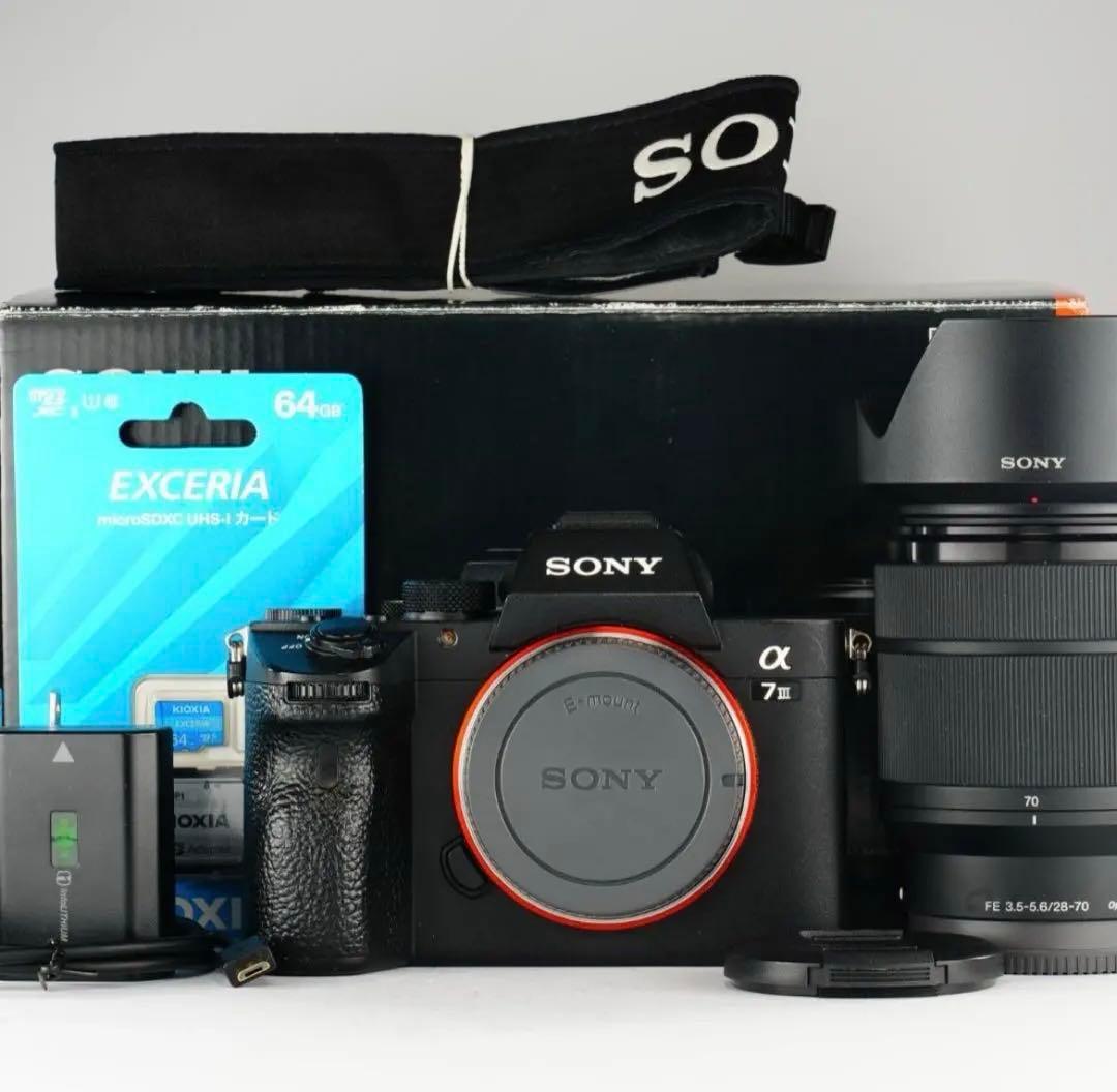 SONY α7 III ミラーレスカメラ レンズ付き