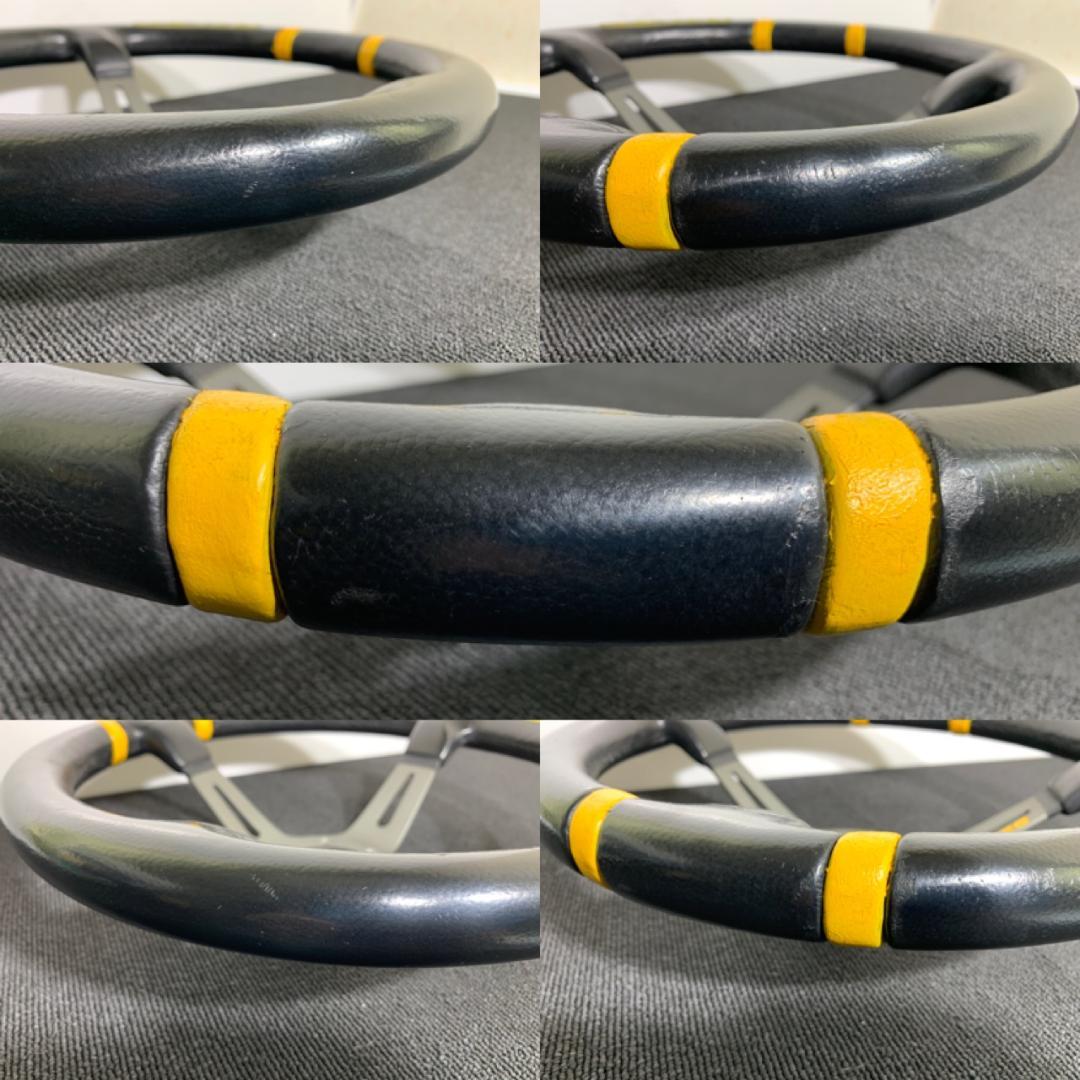 モモ ドリフティング シルバースポーク 35パイ ディープコーン ステアリング