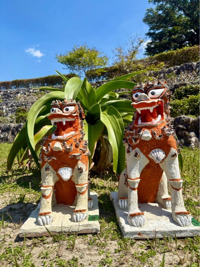 漆喰シーサー①