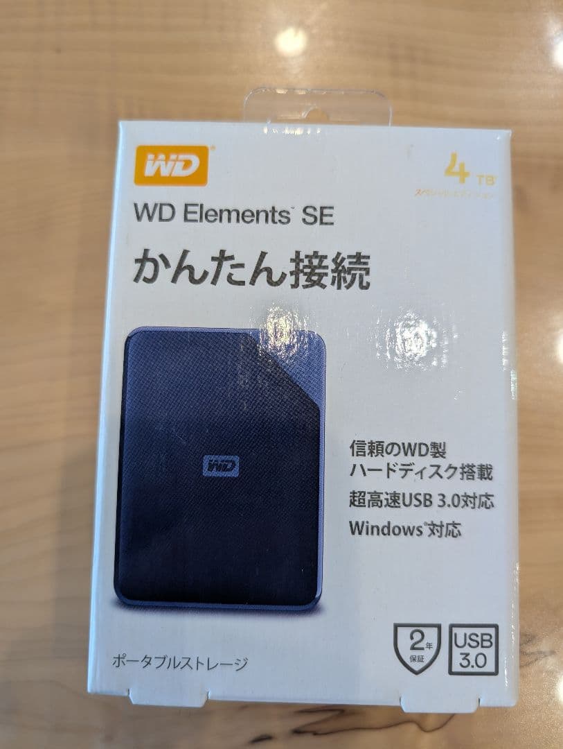 n*n様 WD Elements SE 4TB ポータブル HDD 2.5インチ