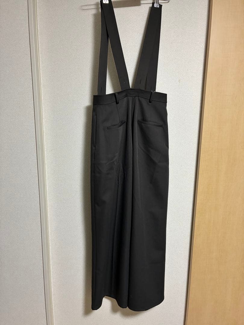 etretokyoサスペンダーワイドパンツ グレー⭐︎エトレサスパンツ