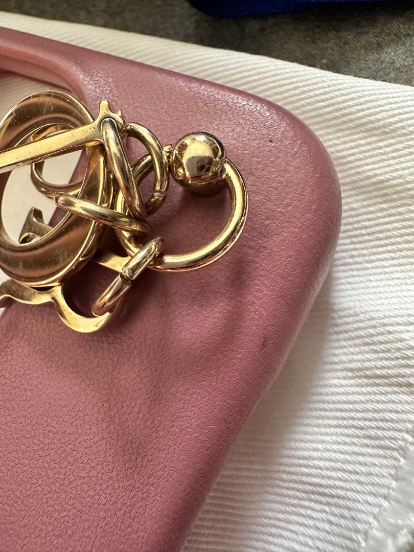 Christian Dior キルティングiPhone14Proケース