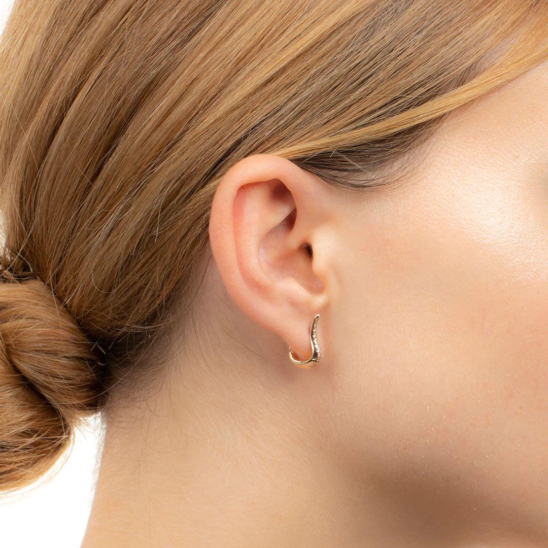 Hirotaka (片耳用) CYGNUS ダイヤモンド ピアス