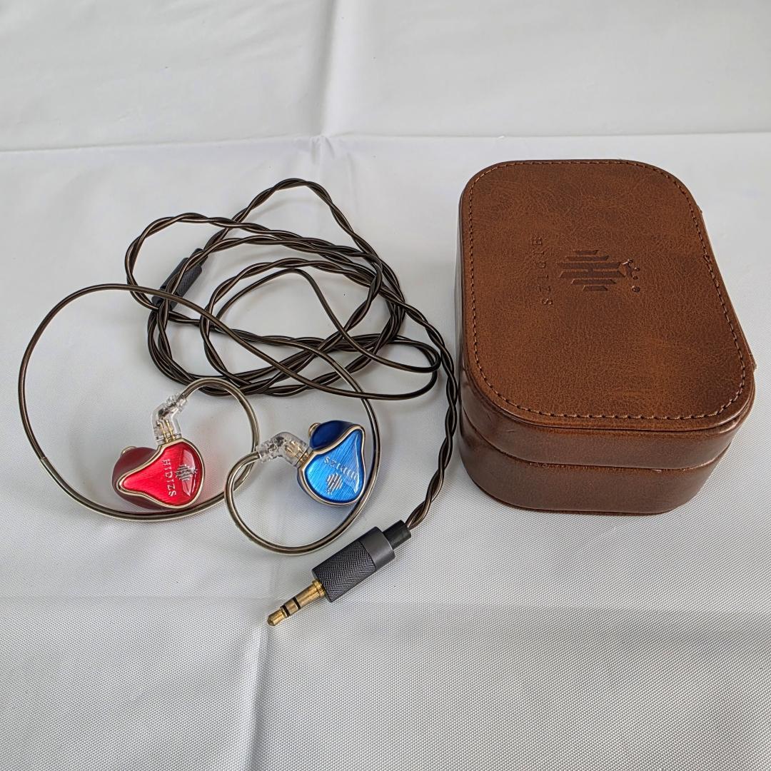 HIDIZS MS4 イヤホン レッド＆ブルー