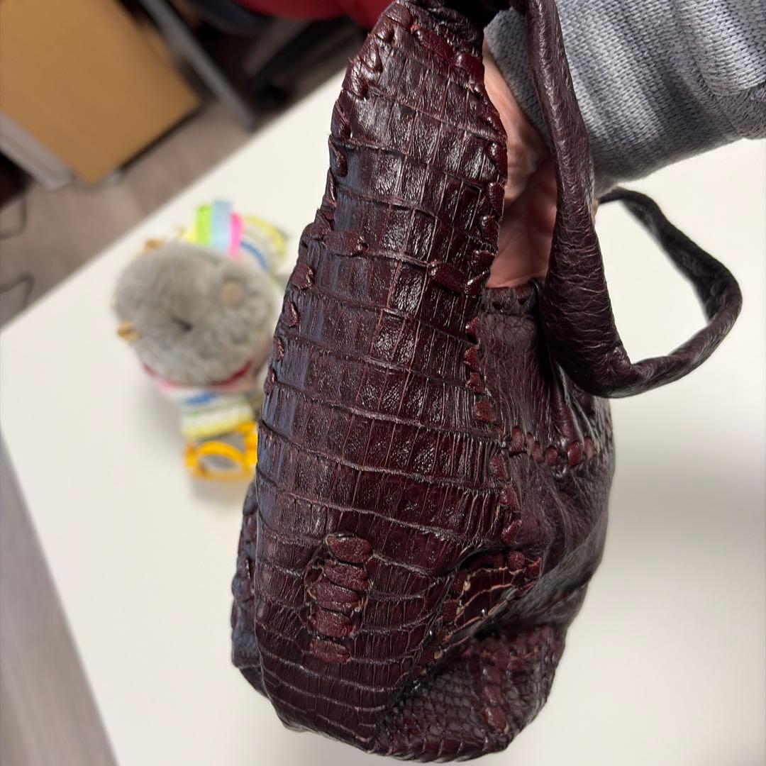 「ももこさん専用〜ʕ•ᴥ•ʔ」Ibiza ワニ革とペッカリーのハンドバッグ 未使