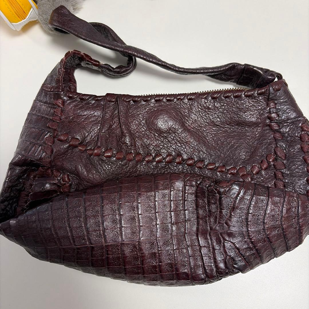「ももこさん専用〜ʕ•ᴥ•ʔ」Ibiza ワニ革とペッカリーのハンドバッグ 未使