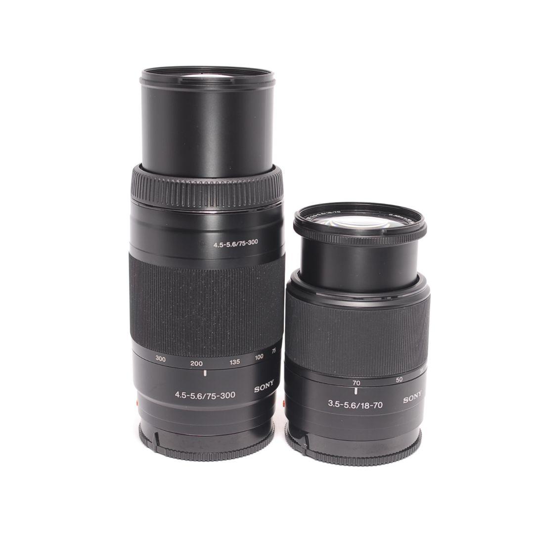 ❤即購入1000円OFF❤実用品❤ SONY α57 超望遠レンズ ダブルズーム