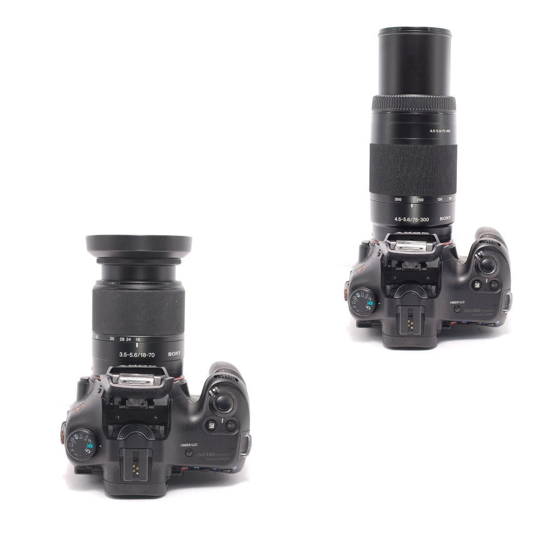 ❤即購入1000円OFF❤実用品❤ SONY α57 超望遠レンズ ダブルズーム