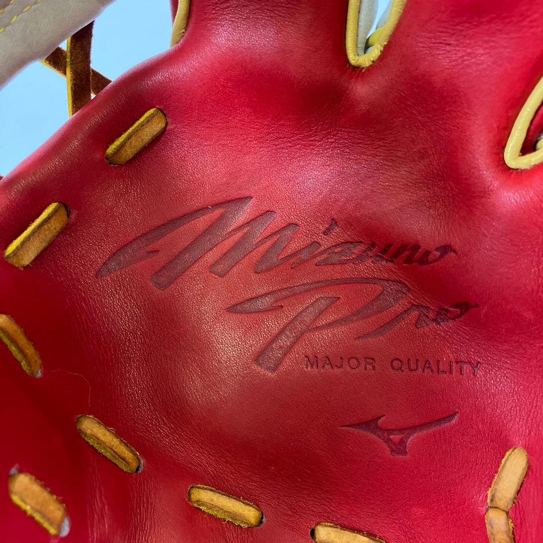 【美品】 ミズノプロ 勝色コレクション 野球グローブ 限定カラー