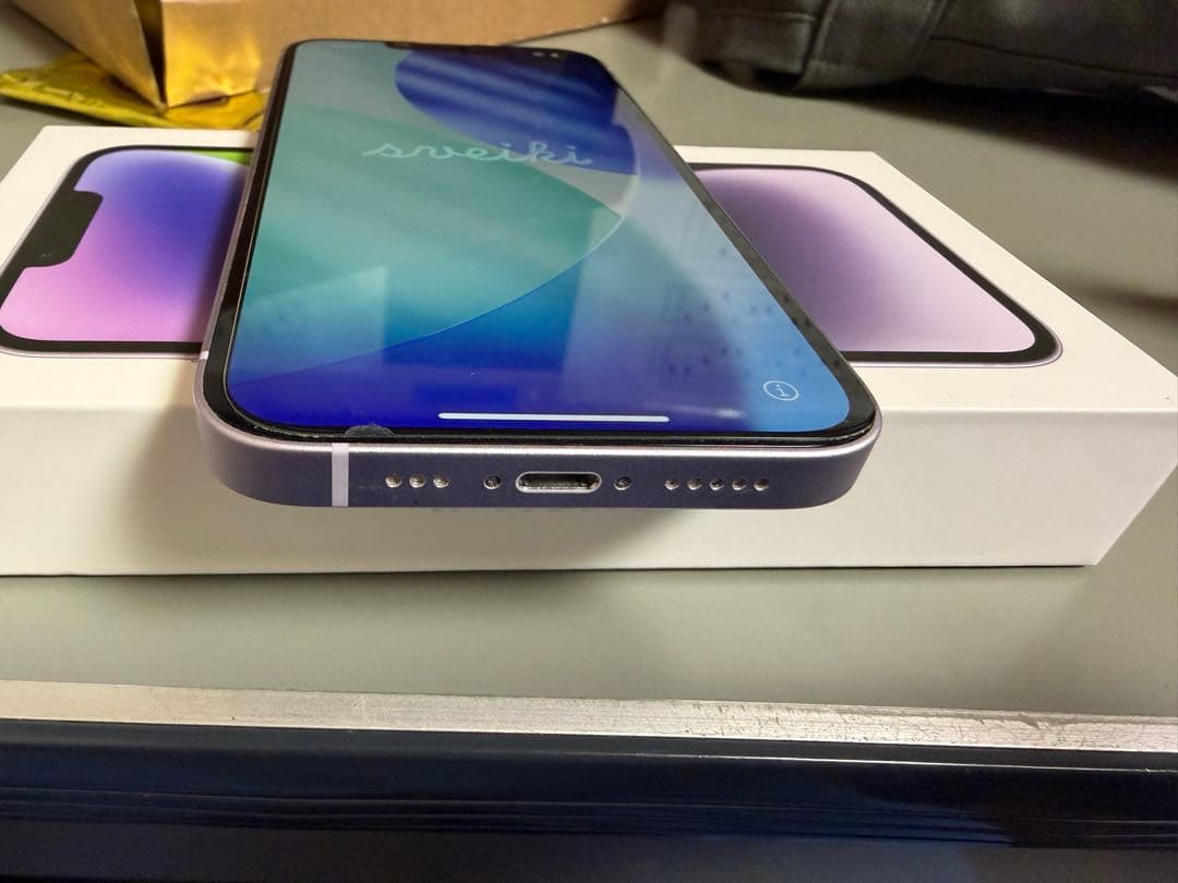 Apple iPhone 14 パープル 本体　128GB SIMフリー