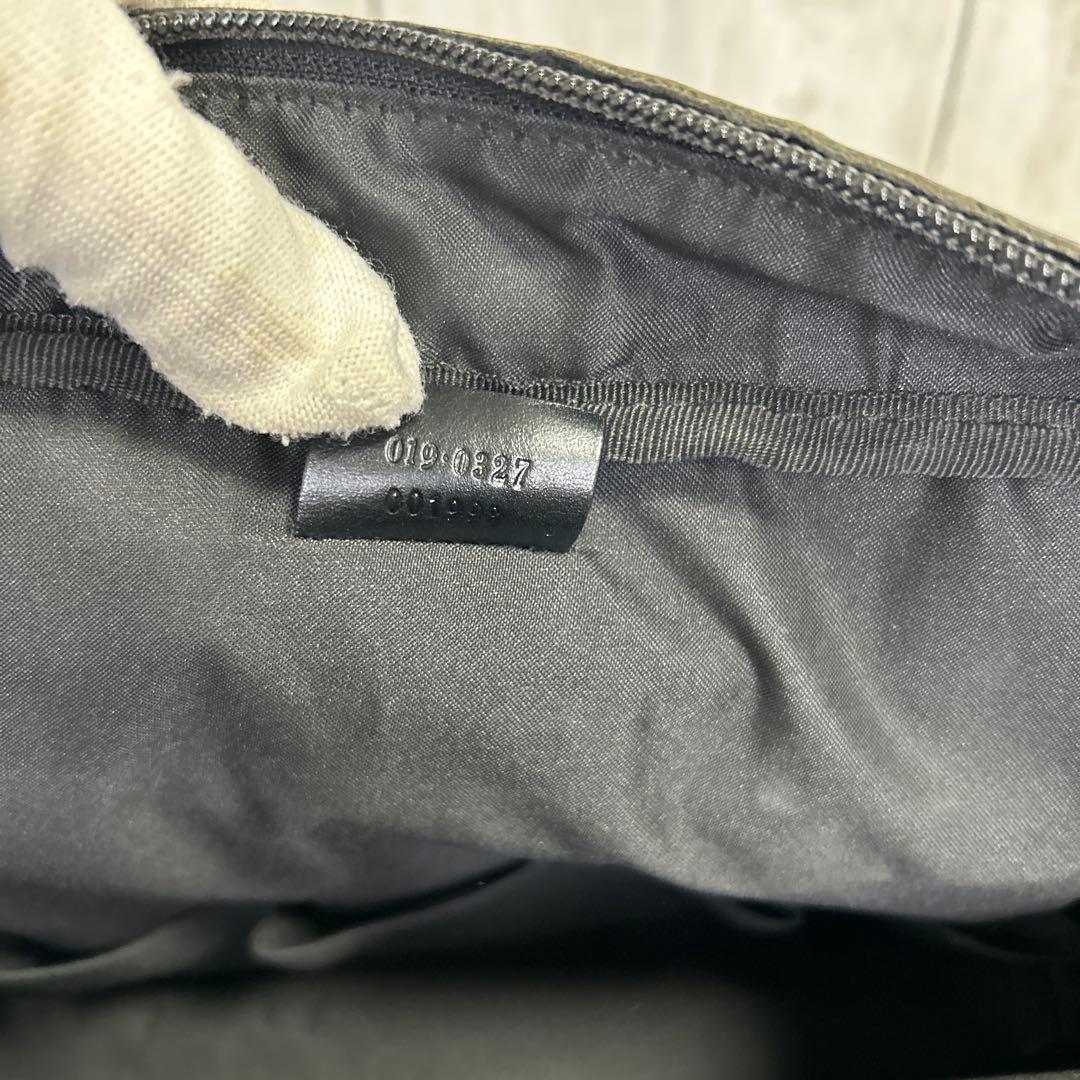 GUCCI GGキャンバス レザー　ビジネスバッグ トートバッグ　ハンドバッグ