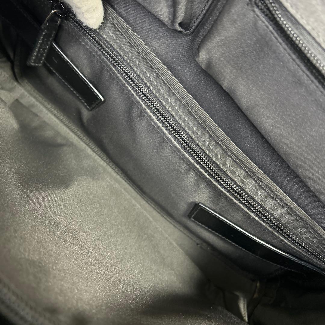 GUCCI GGキャンバス レザー　ビジネスバッグ トートバッグ　ハンドバッグ