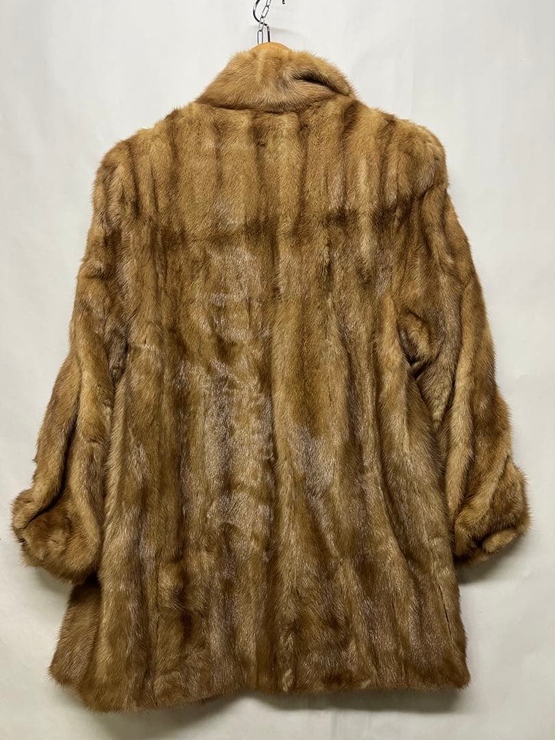 綺麗 jindo 最高級サガミンクファー 毛皮コート レディス 10大きめサイズ