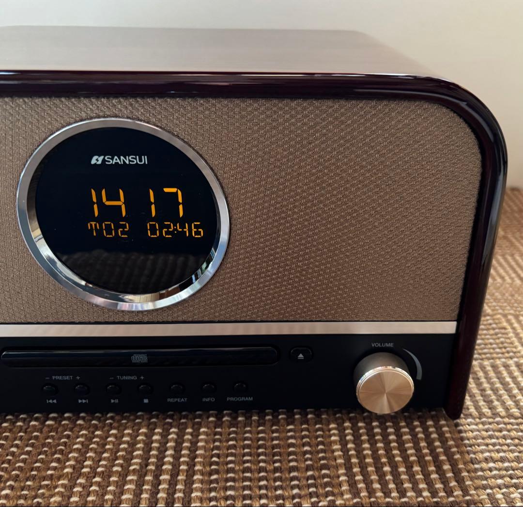 SANSUI SMS-800BT CDステレオシステム