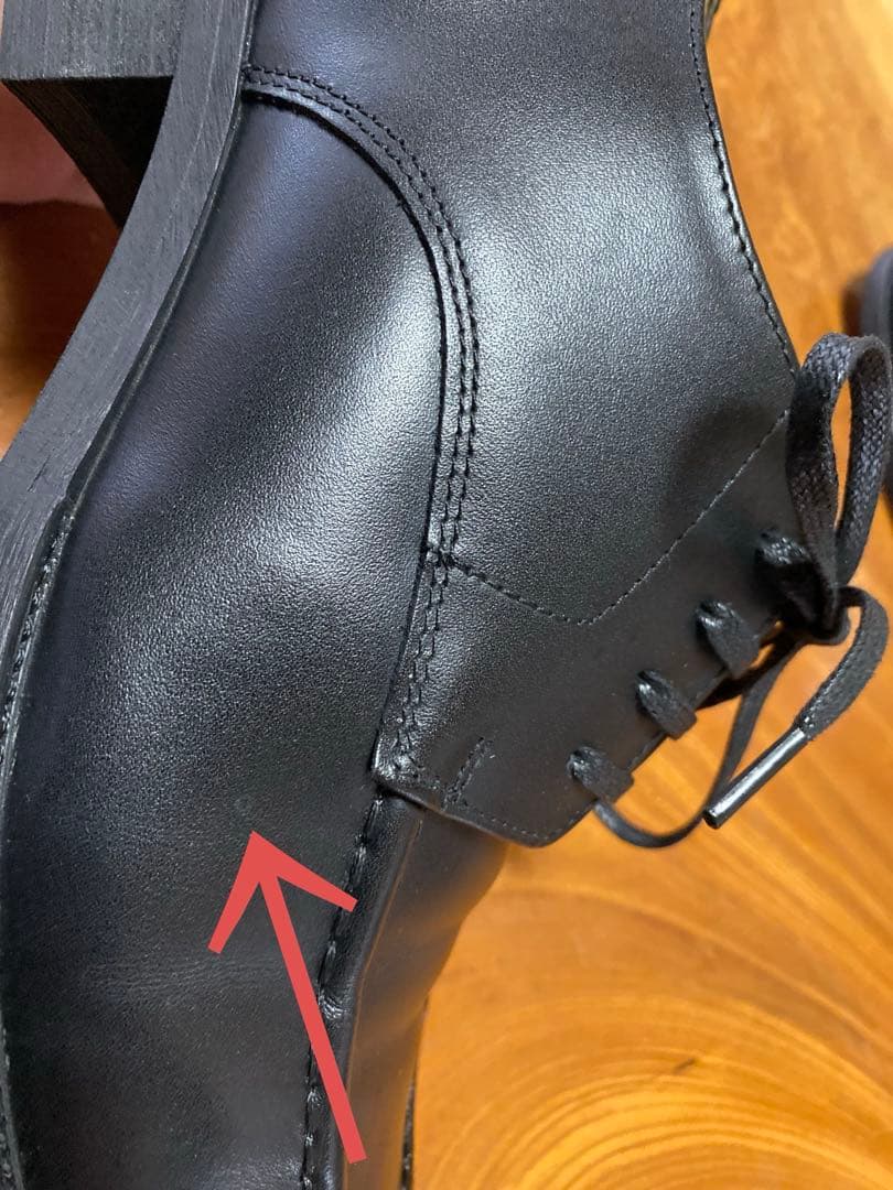 【完売品】【未使用級】shiun シウン uチップ ダービーシューズ