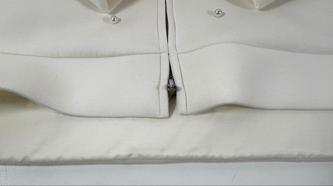 THE HANYコラボ 20th Chesty パール装飾フード付きパーカー