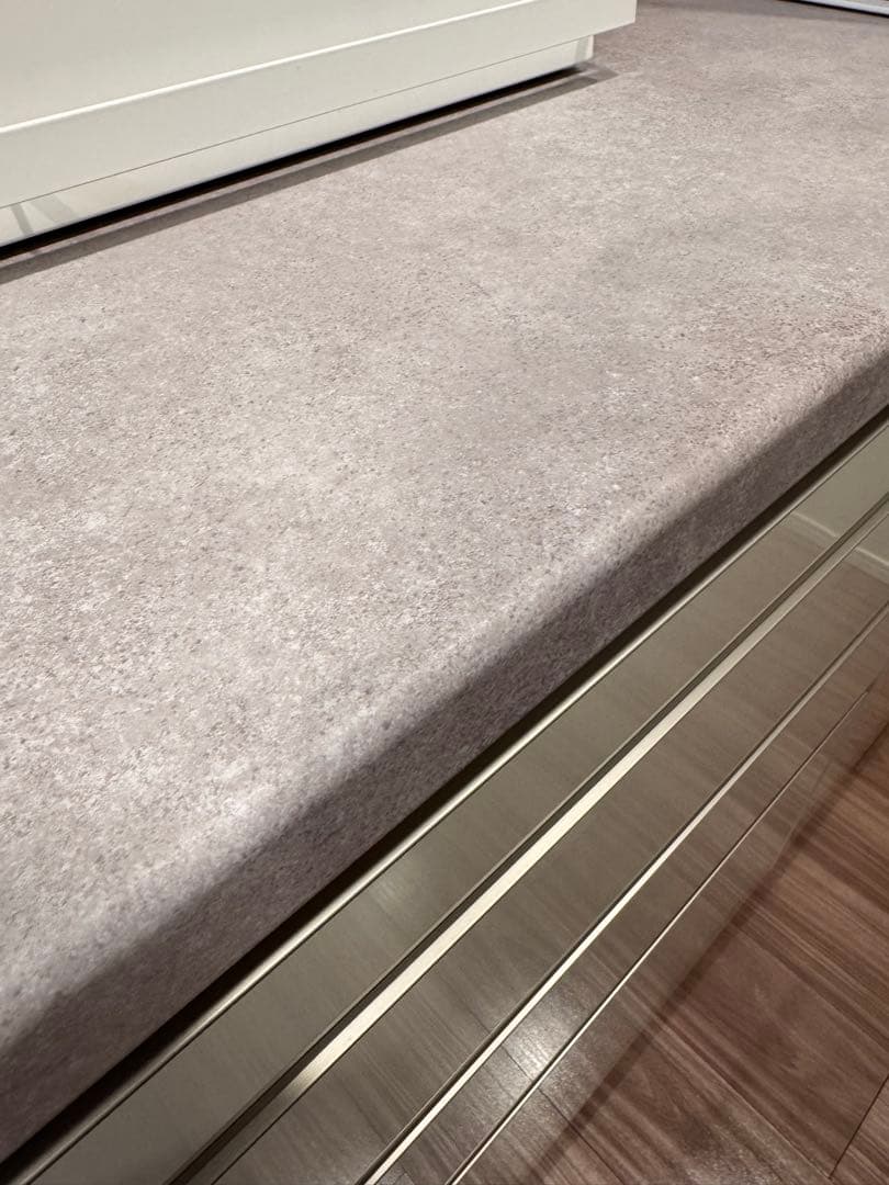 【美品】パモウナ キッチンカウンター 幅140高さ90奥行50（配送料込）