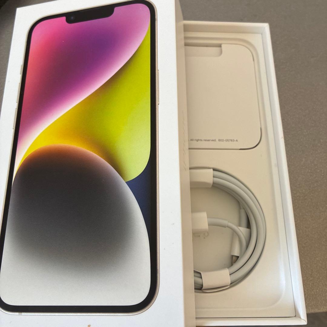 Apple iPhone 14 スターライト128G ジャンク