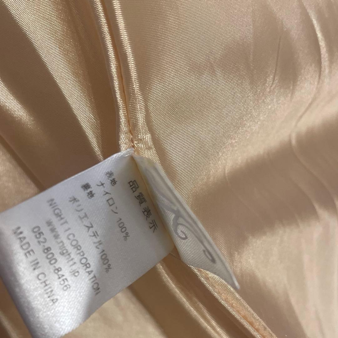 オーロラミントグリーン ビジューコンサート演奏会ウェディングドレス7層構造