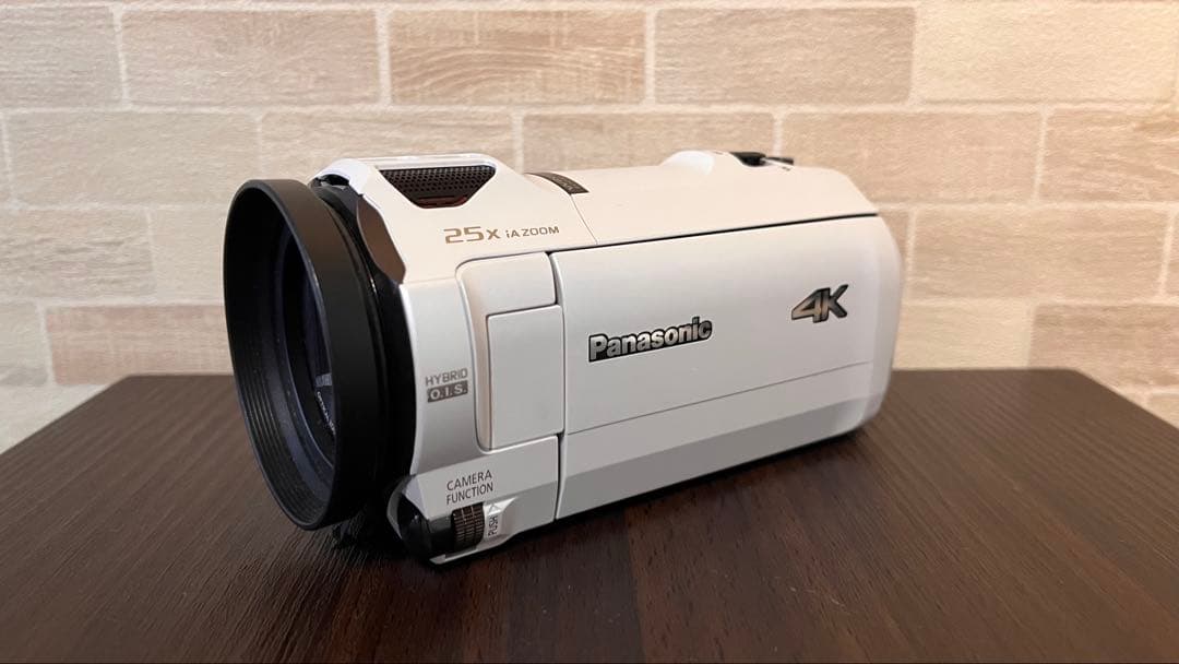 け*ん様 Panasonic 4Kビデオカメラ HC-VX990M-W 25倍ズ