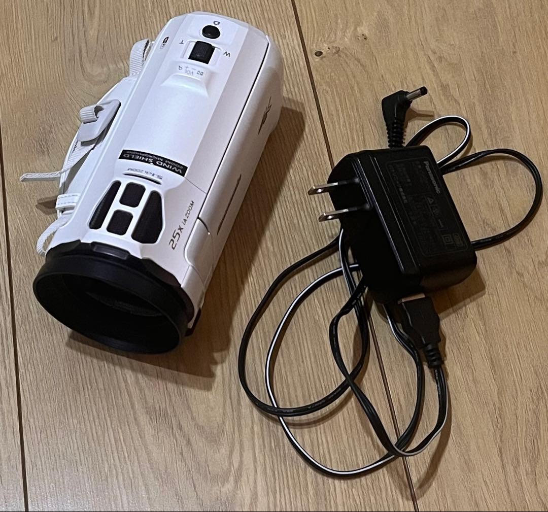 け*ん様 Panasonic 4Kビデオカメラ HC-VX990M-W 25倍ズ