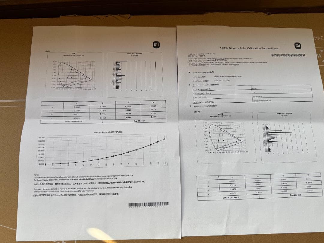 O*K様 Xiaomi ウルトラワイドモニター 34インチ G34WQi