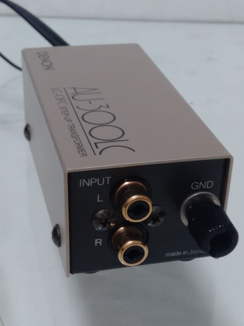 デノン MCカートリッジ用(DL-103等) 昇圧トランスAU-300LC